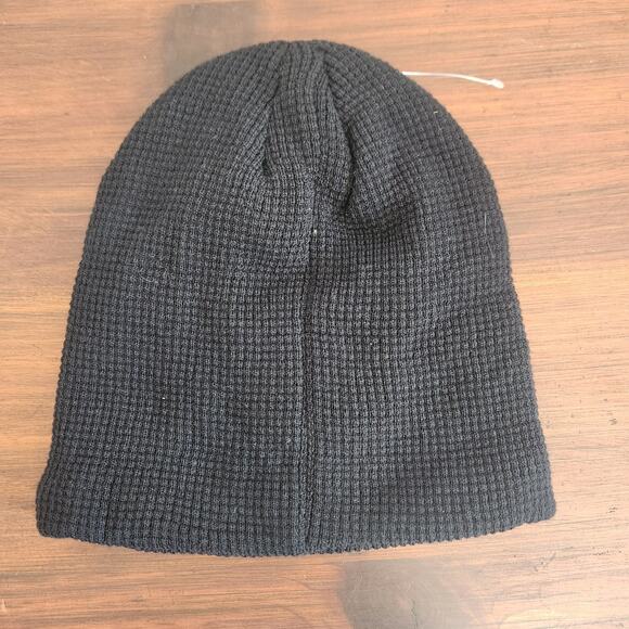 Canada Weather‎ Gear Black Beanie Soft Lined Gray Logo New - Picture 5 of 5